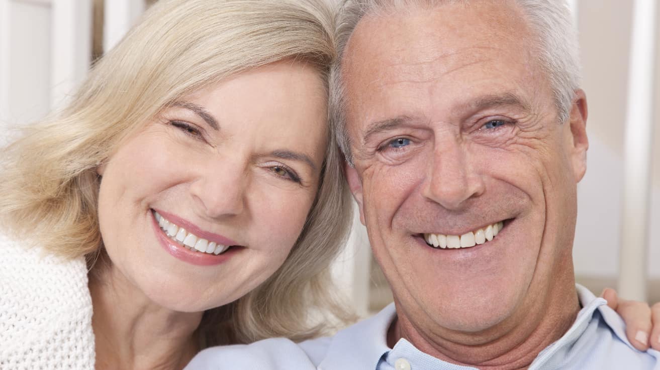 Mature Couple Smiling